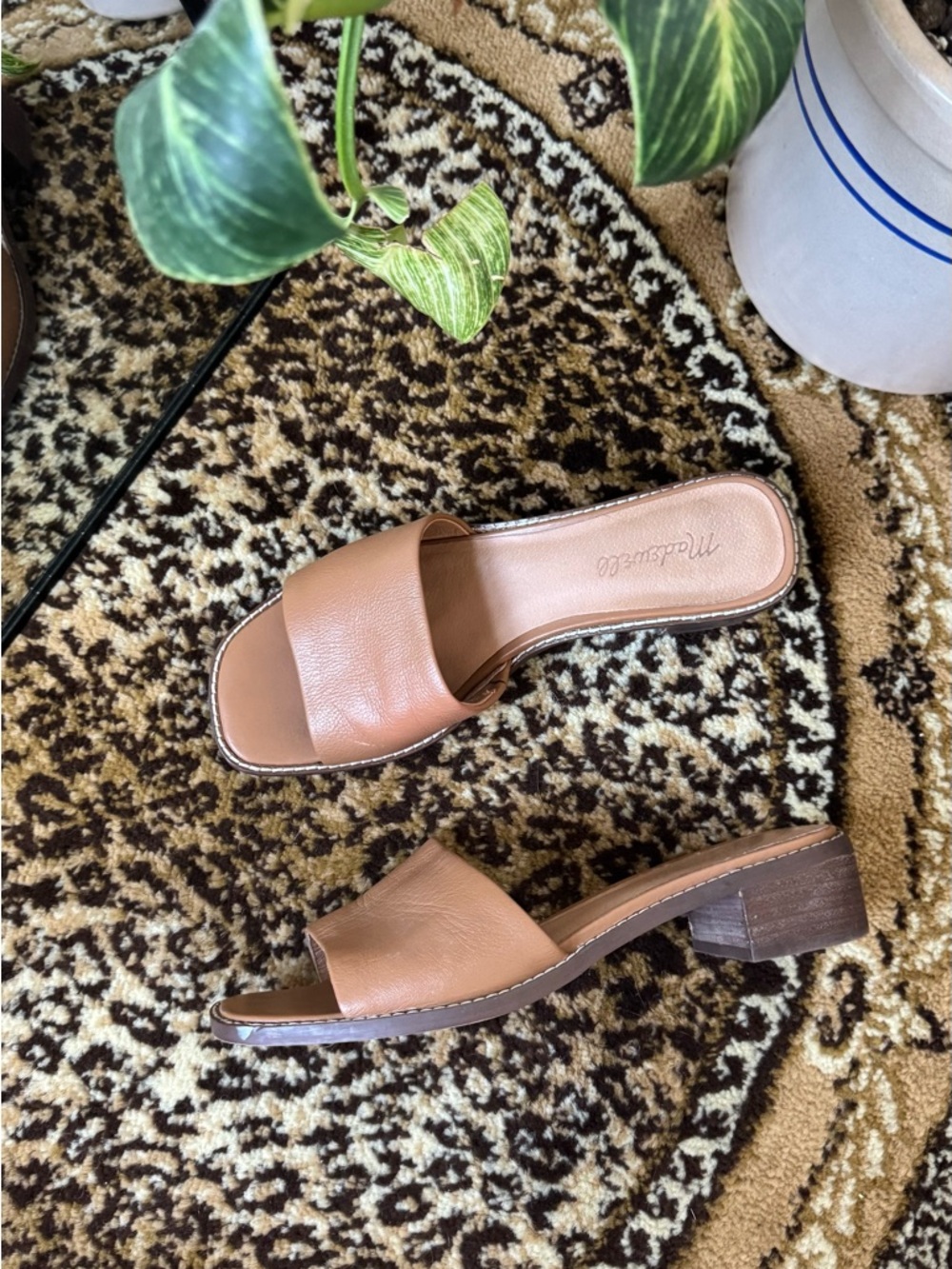 Madewell The Cassady Mule, Tan, 8.5 Womens